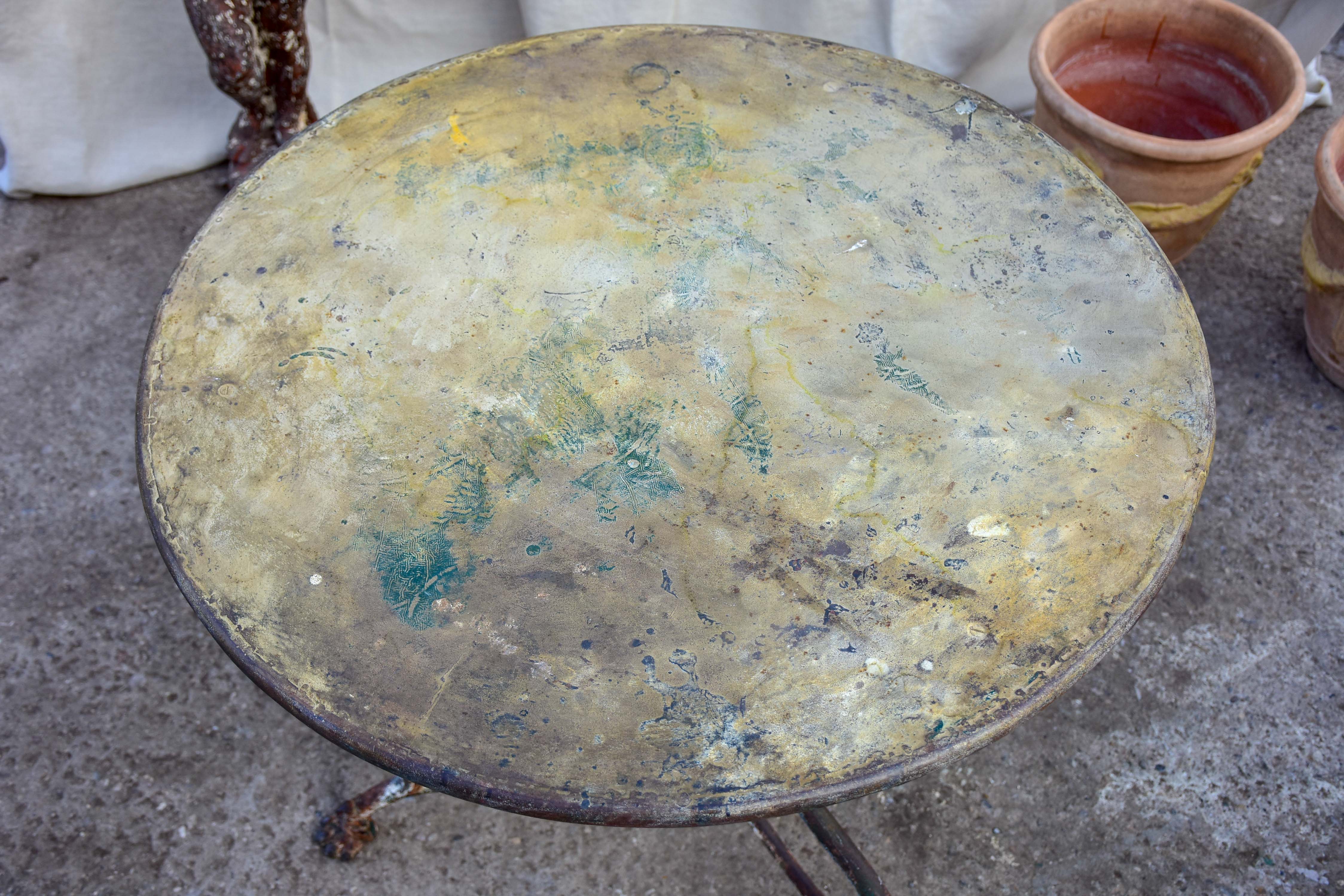 19th Century round garden table from Arras, France