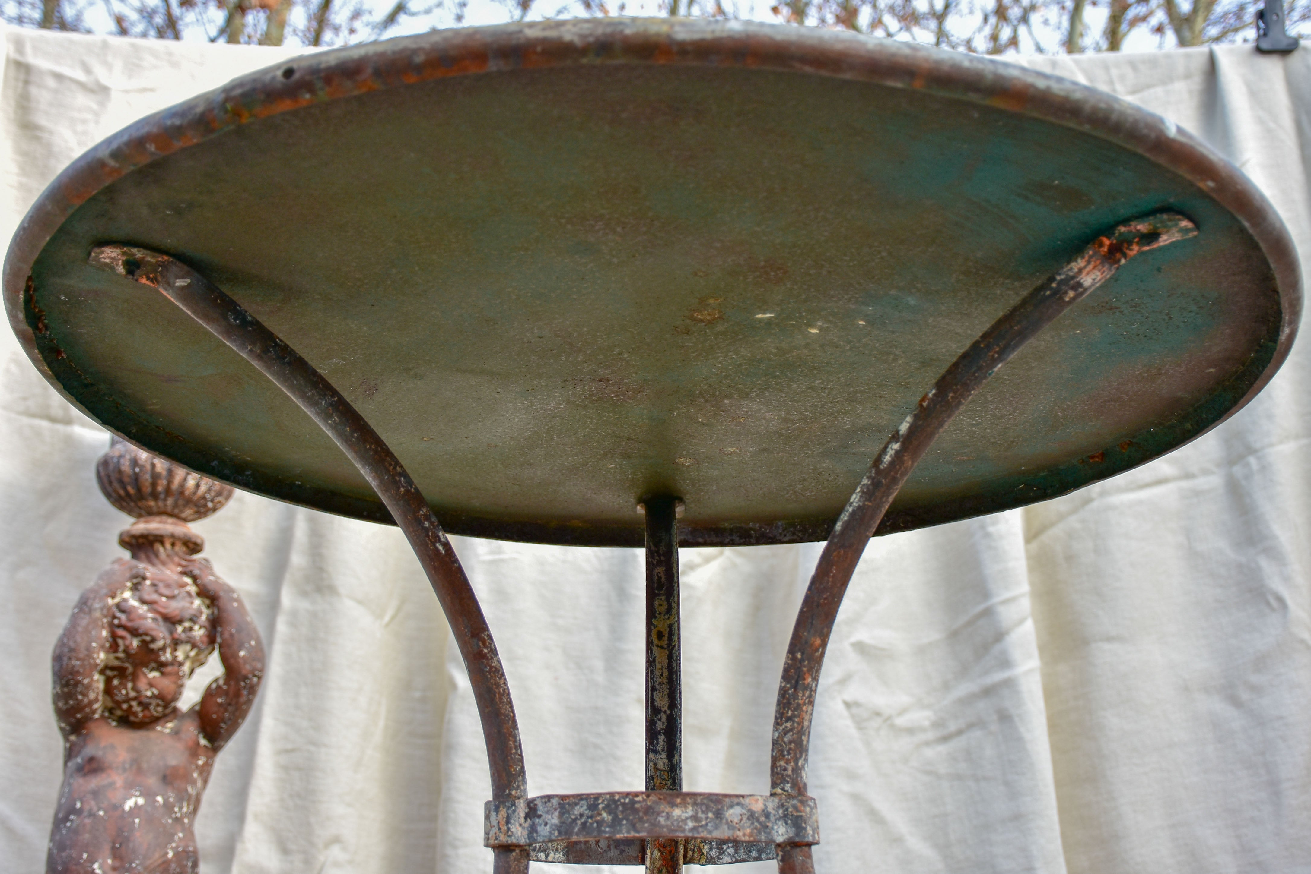 19th Century round garden table from Arras, France