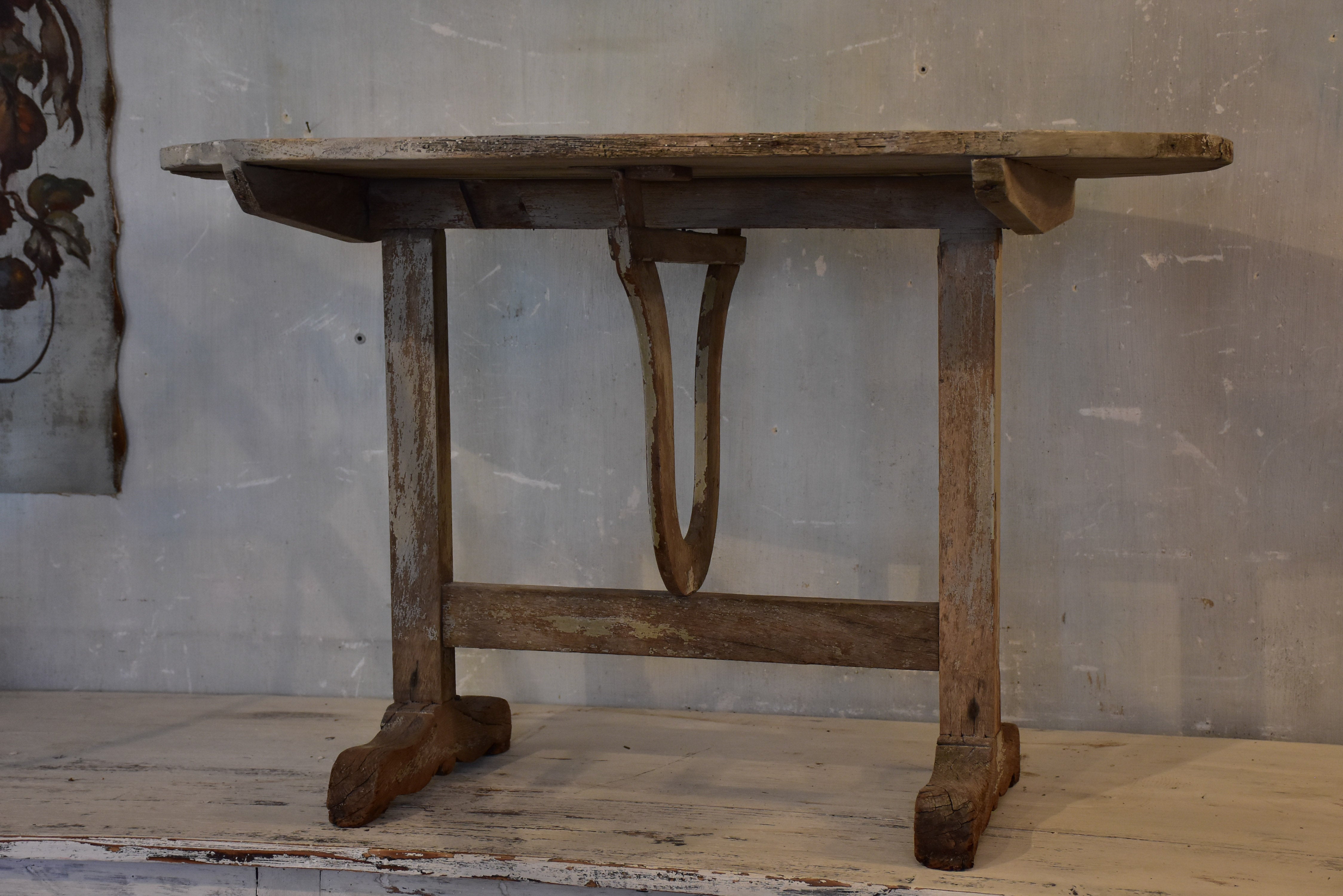 Antique French folding vigneron’s table