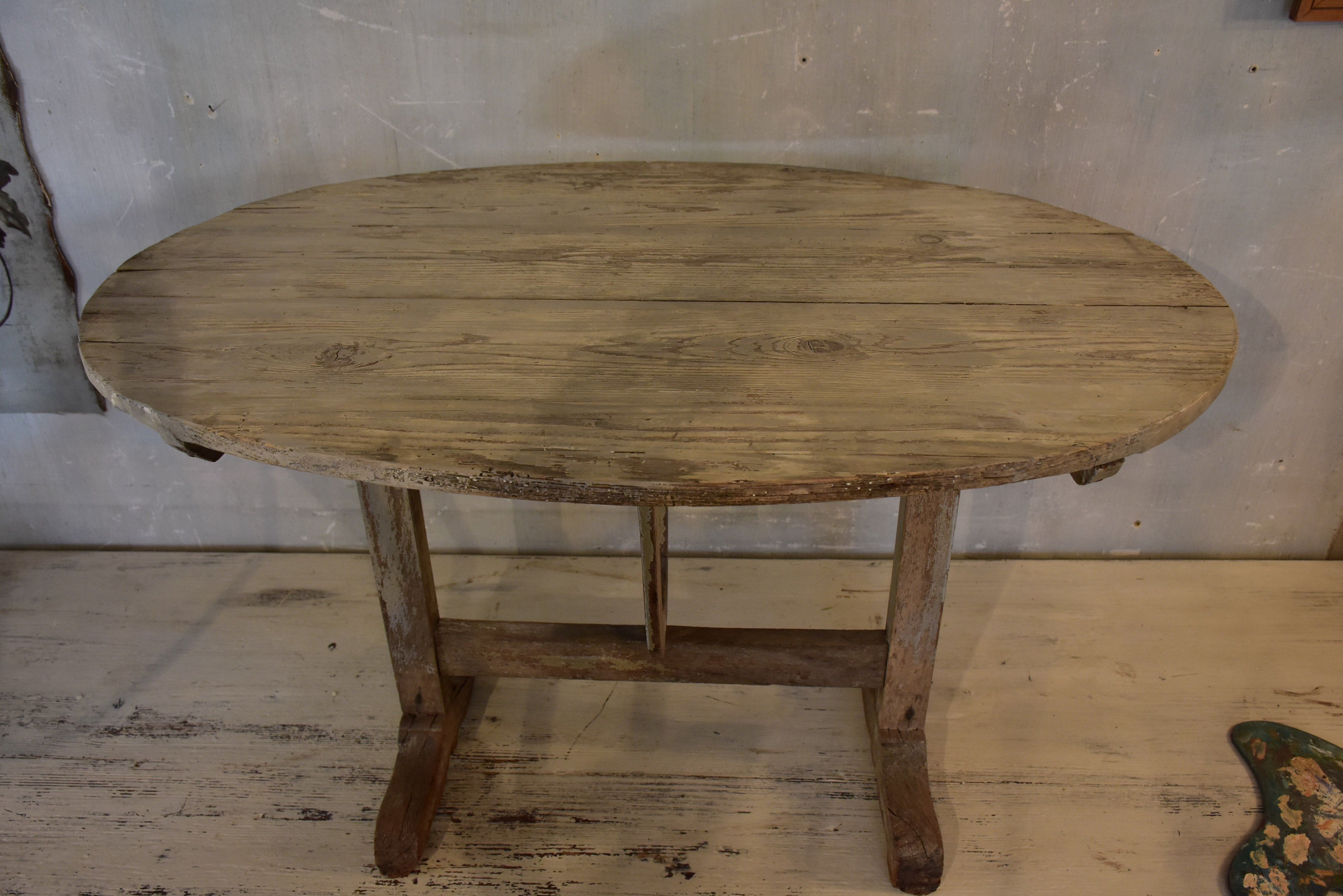 Antique French folding vigneron’s table