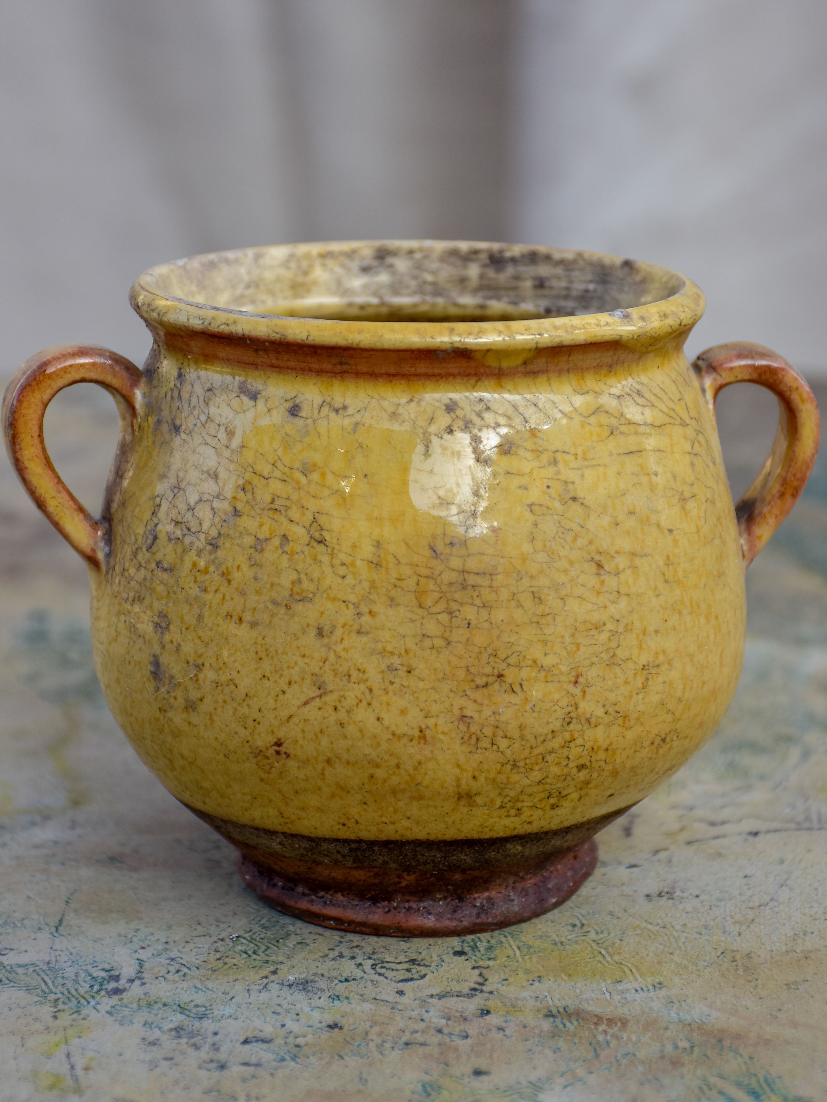 Antique French honey pot