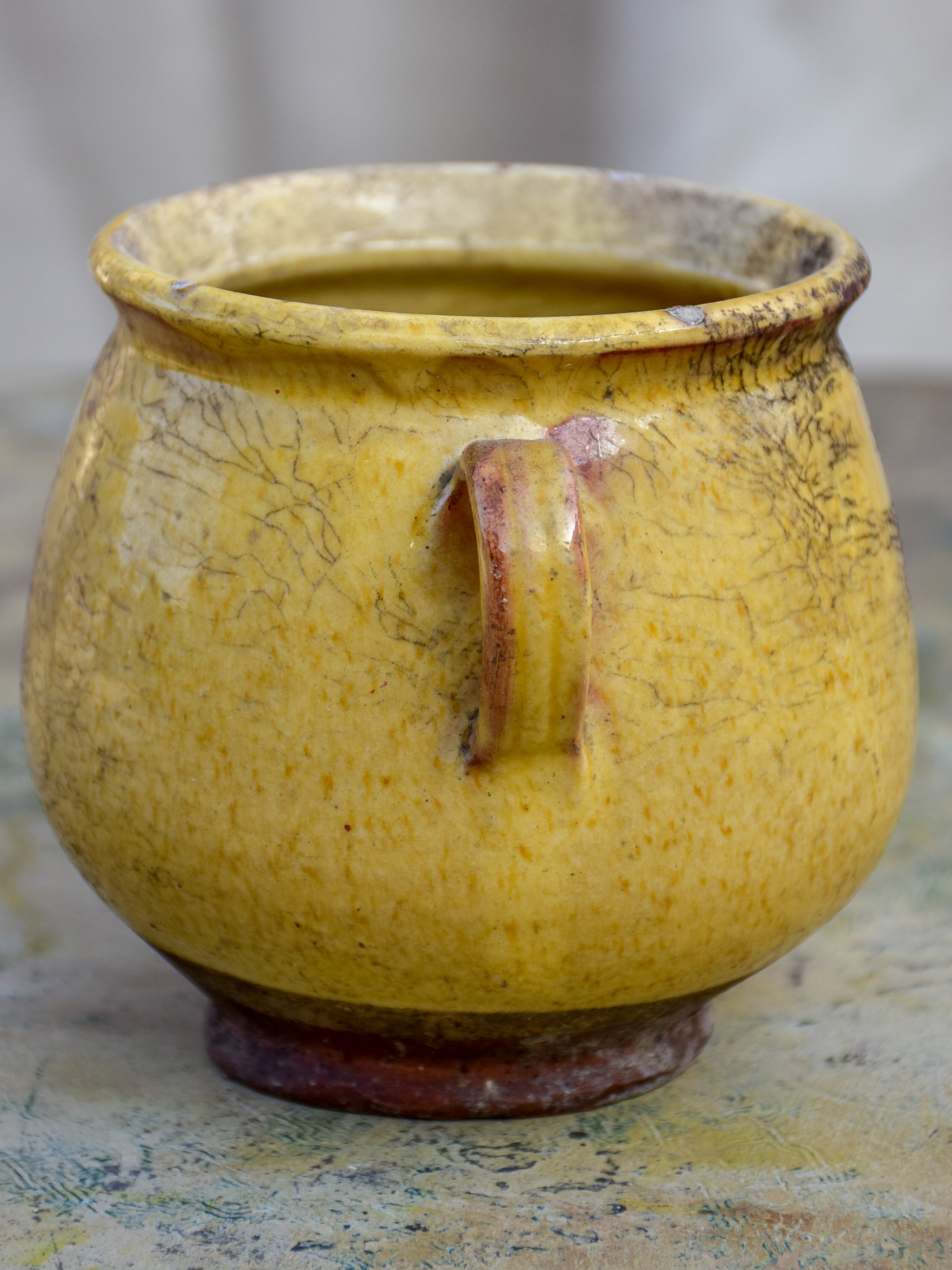 Antique French honey pot