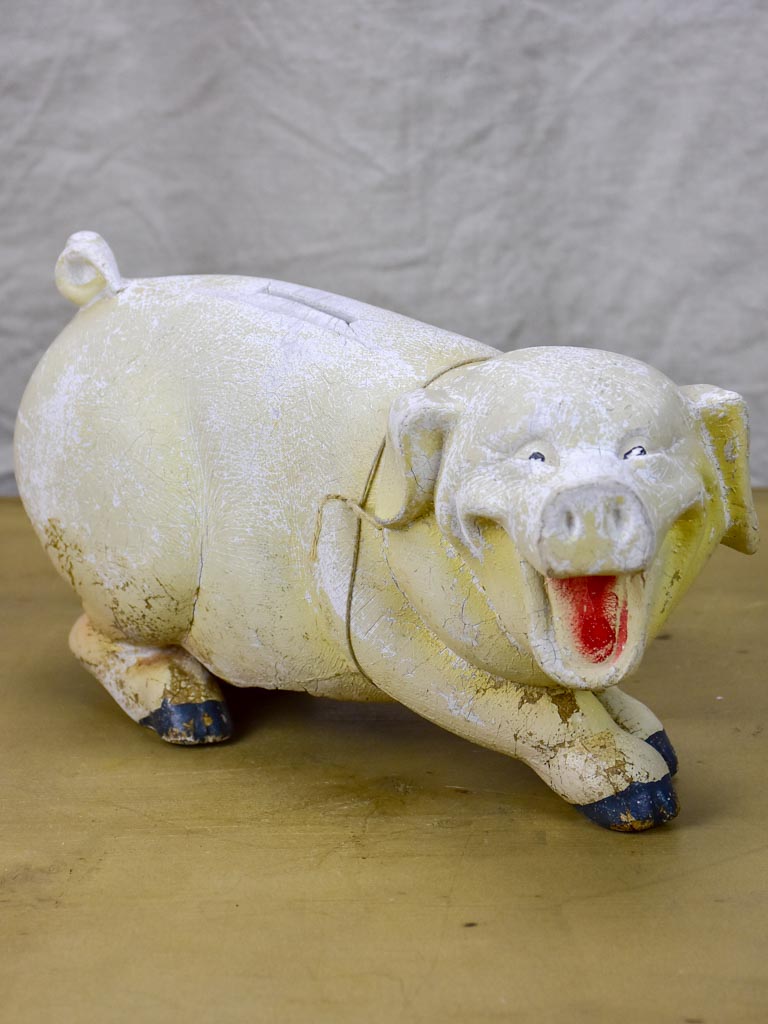 Vintage French piggy bank