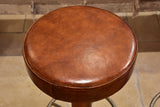 1960's leather vintage barstools