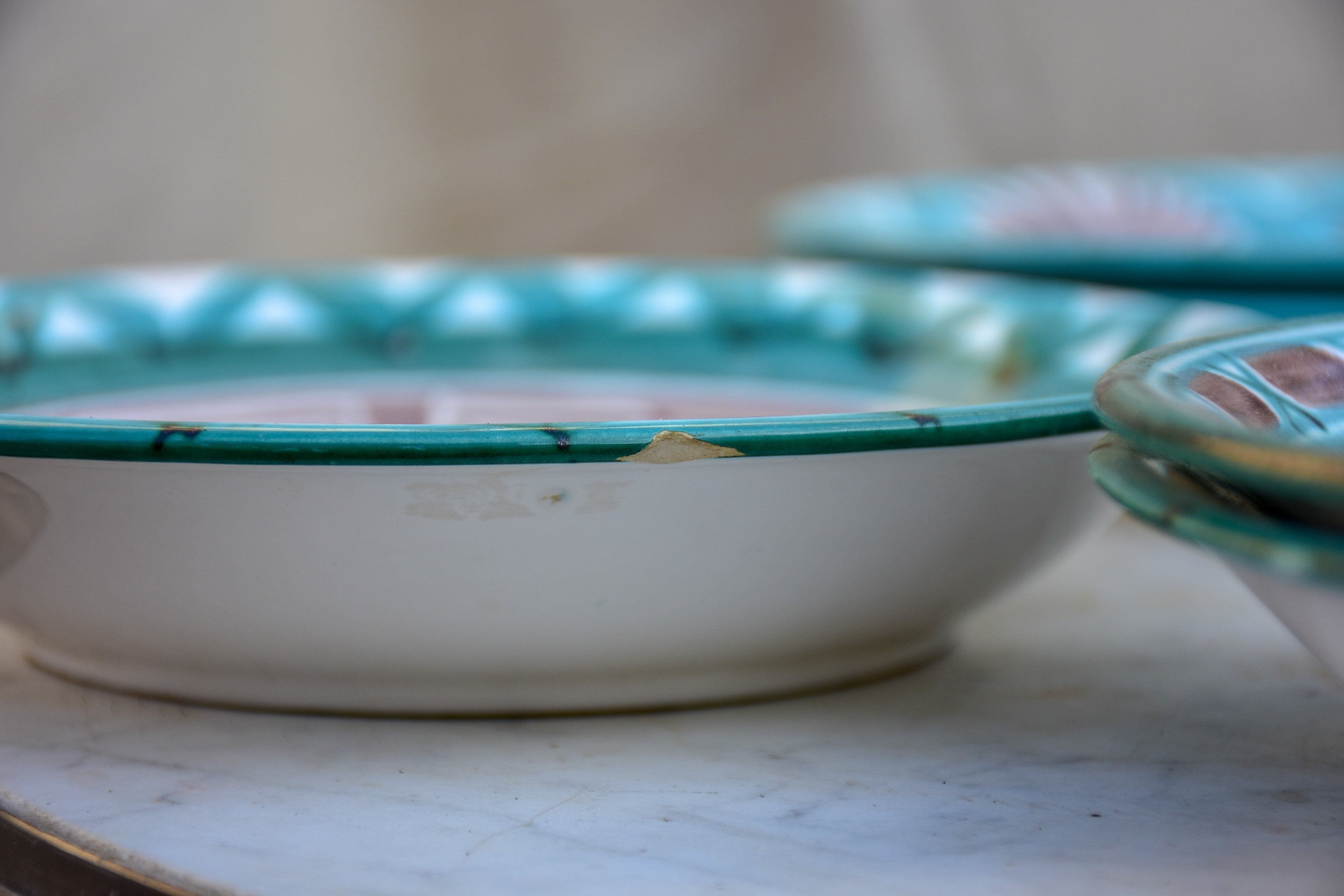 Six Robert Picault bowls