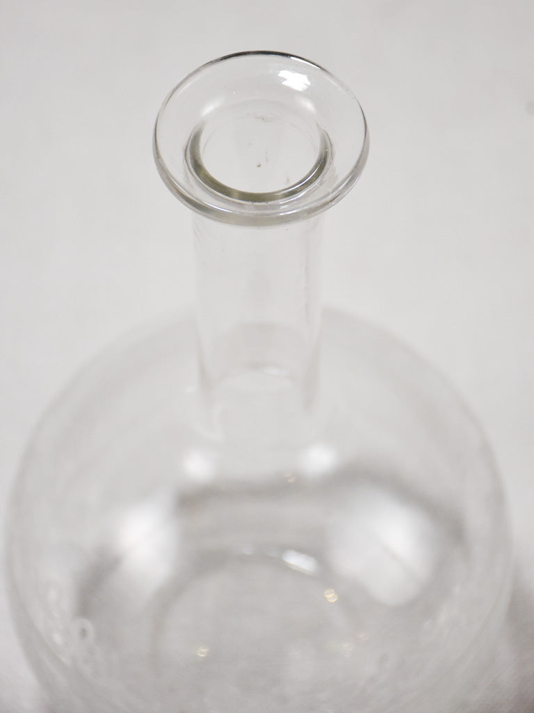 Special occasion antique French carafe