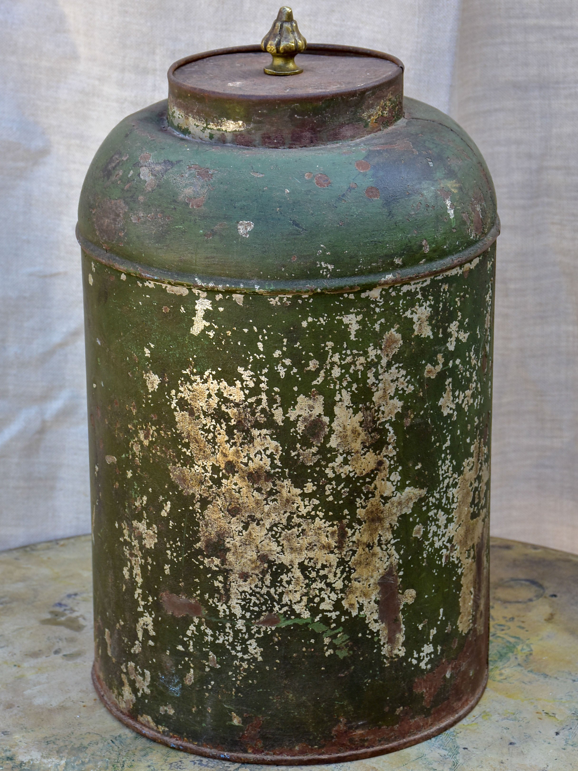 Antique French tea caddy