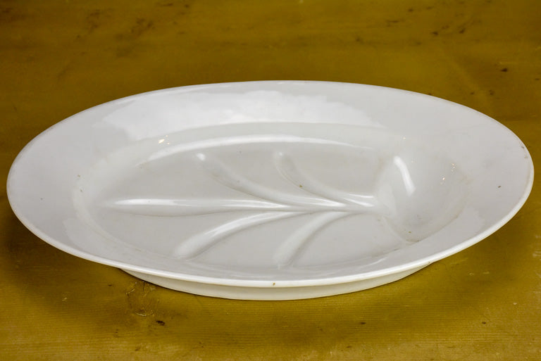 Antique French asparagus platter - Limoges