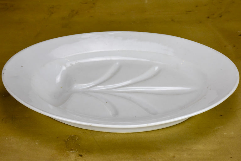 Antique French asparagus platter - Limoges