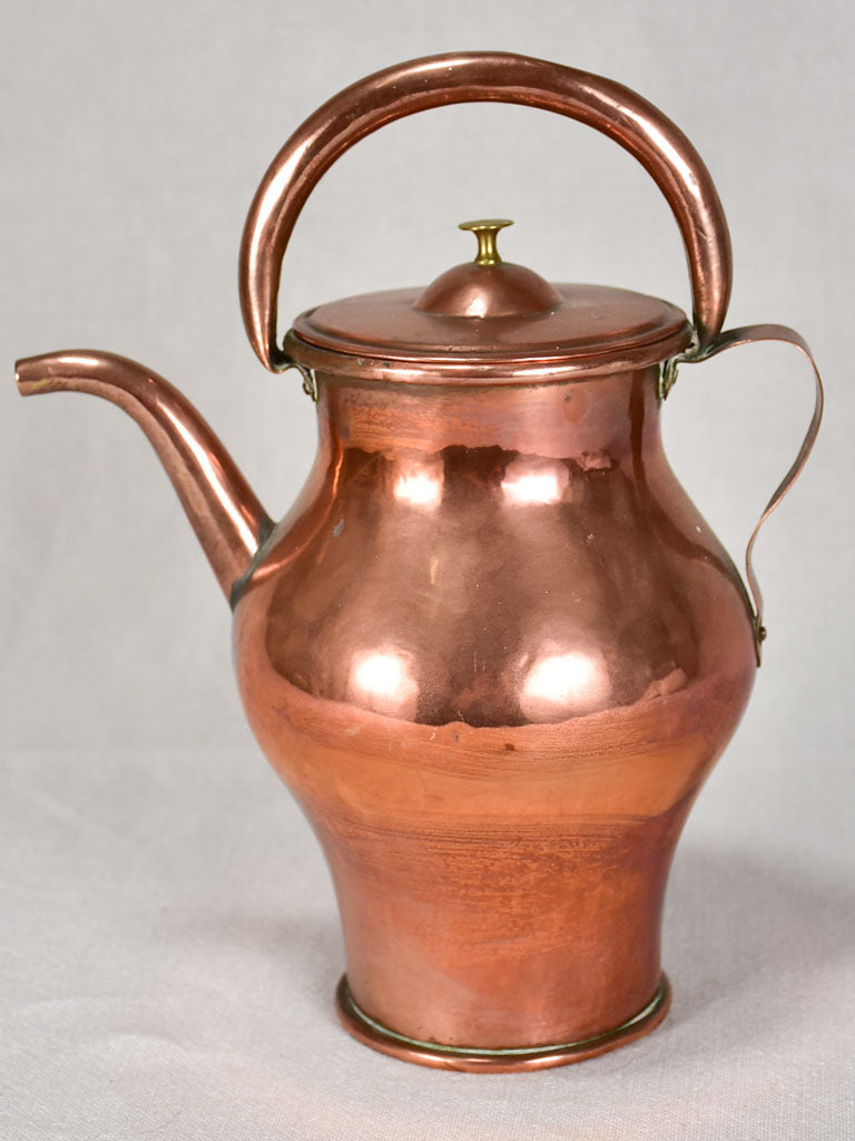 18th century Louis XVI copper water pitcher