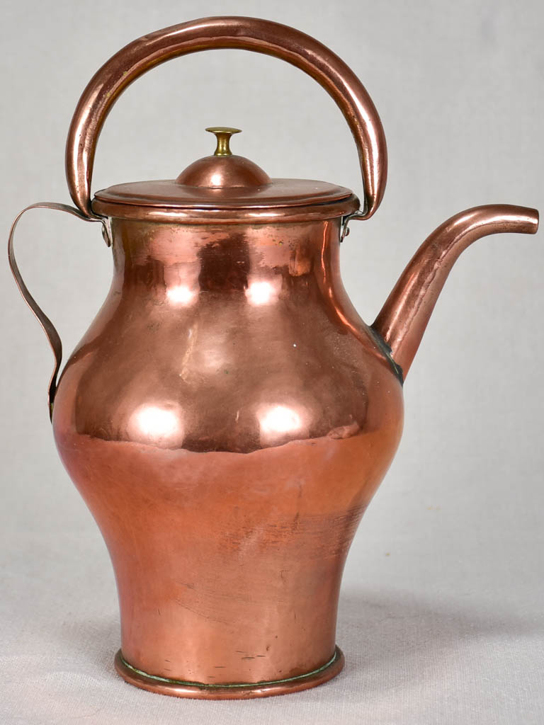 18th century Louis XVI copper water pitcher