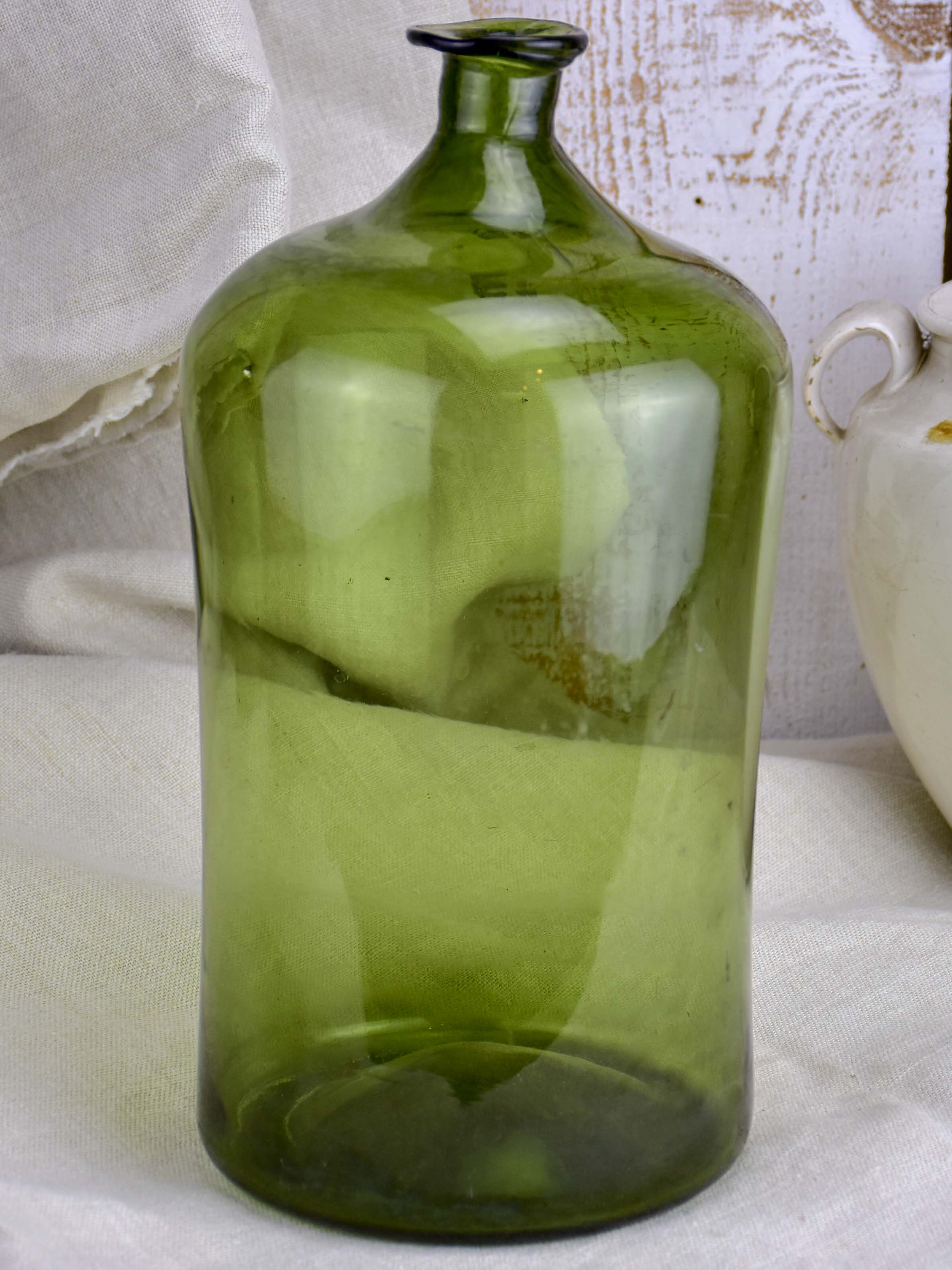 18th Century French glass bottle