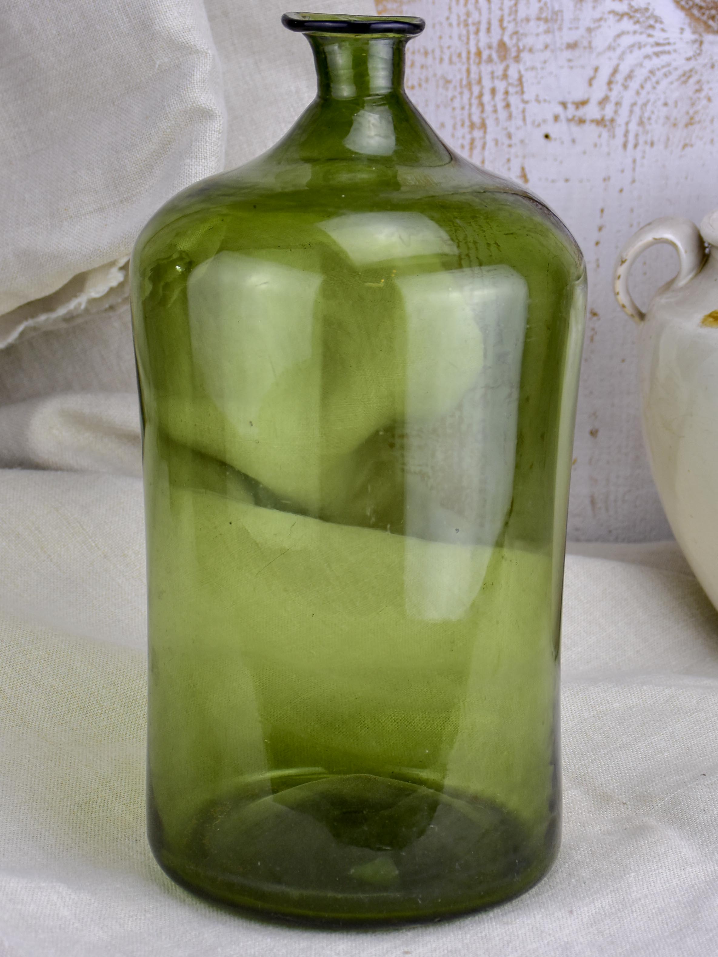 18th Century French glass bottle