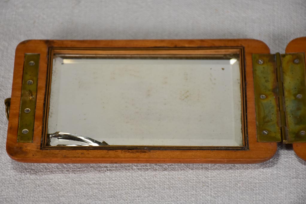 Historical Military Officer's Shaving Mirror