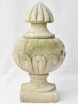 Antique French stone finial 20½"