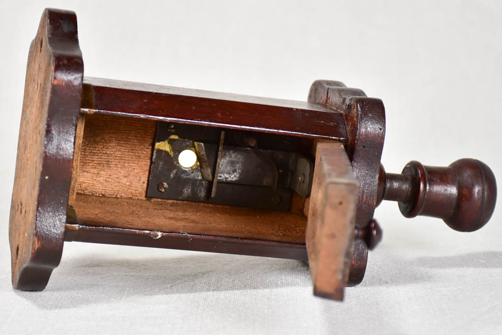 Early 20th century French cigar cutter guillotine 9½"