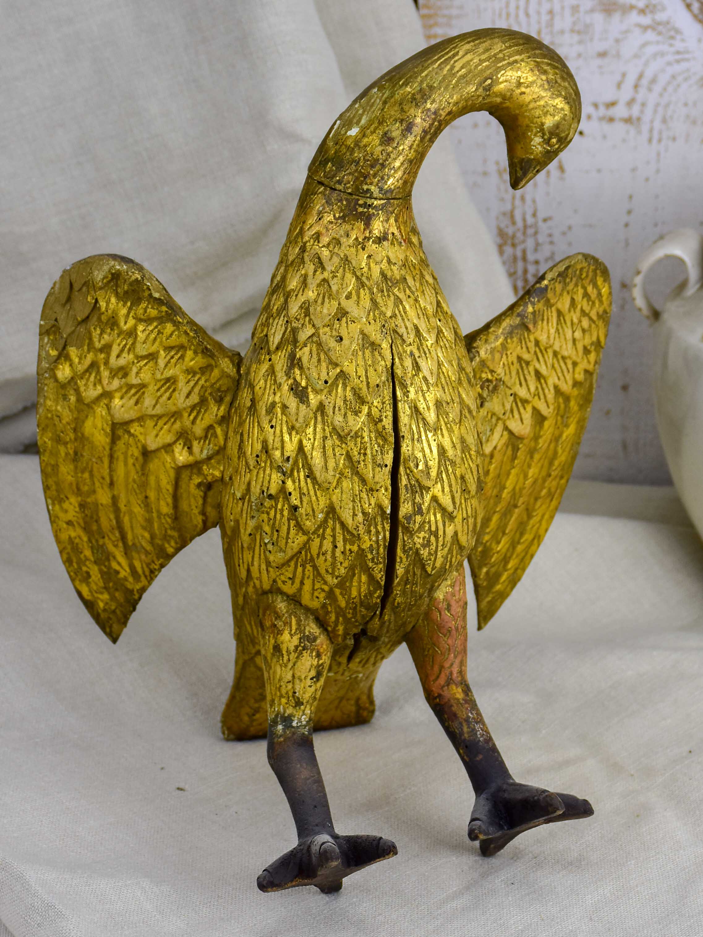 18th Century carved eagle from a church