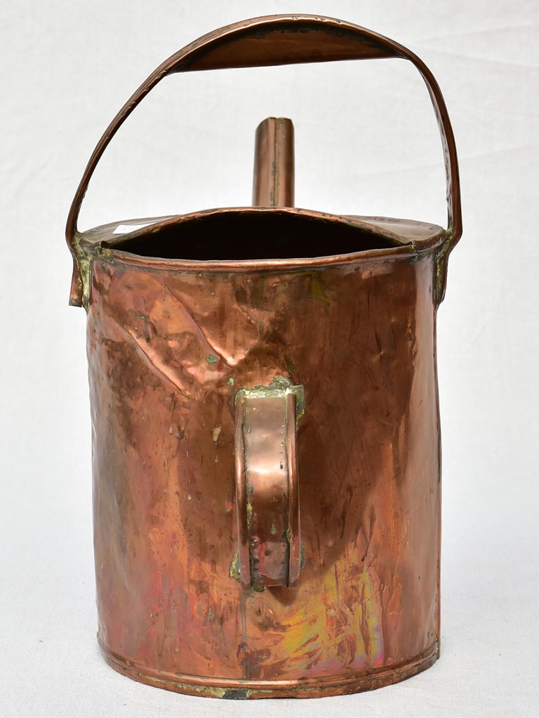 19th Century French copper watering can