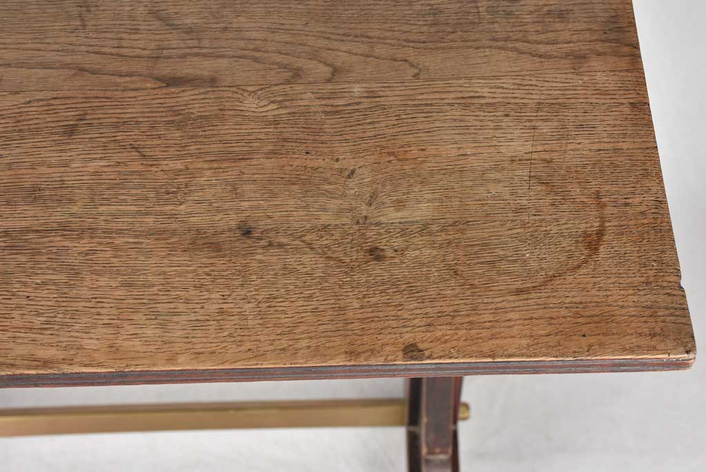 Timeless Oak and Mahogany Table