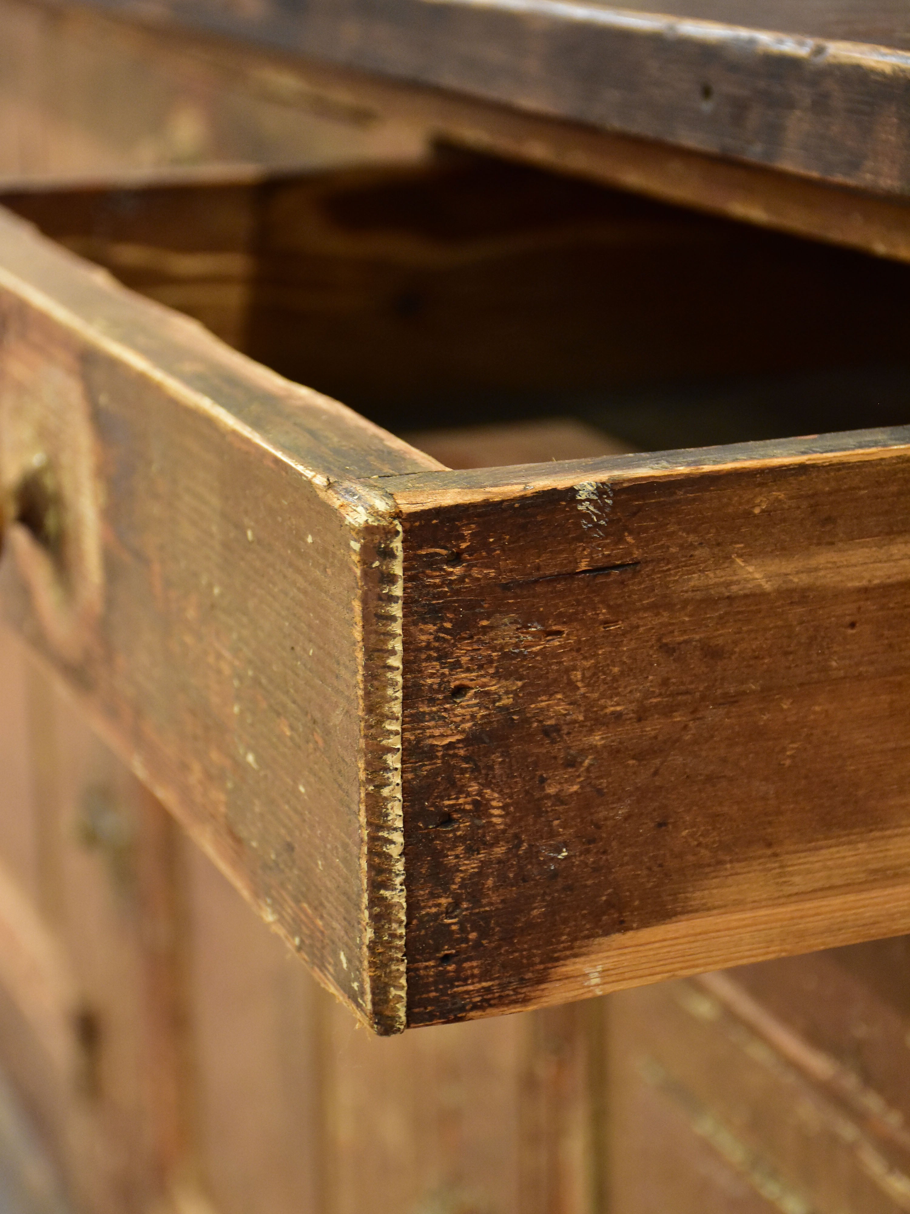 Large French shop counter from the 19th century