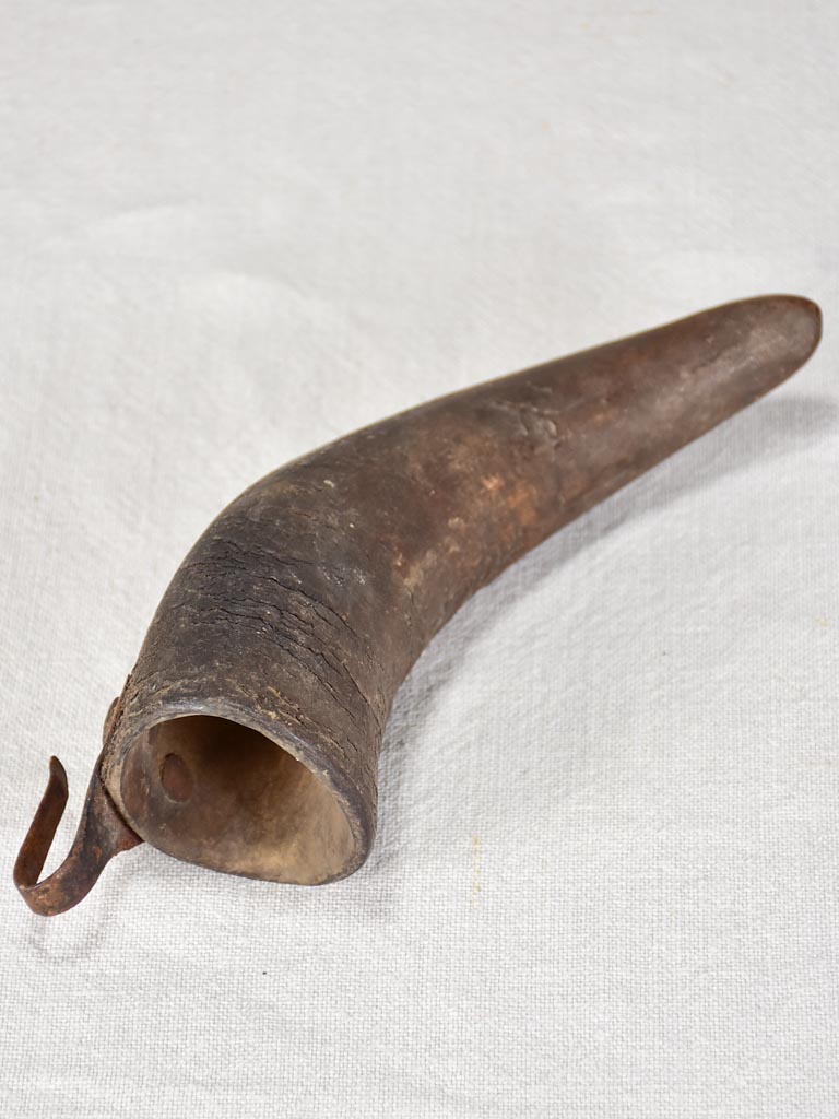 Nineteenth Century Belt-Attached Horn Holder