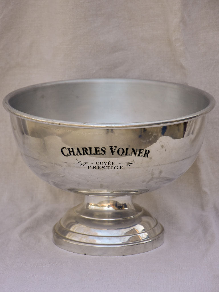 Large vintage French champagne bucket - Charles Volner