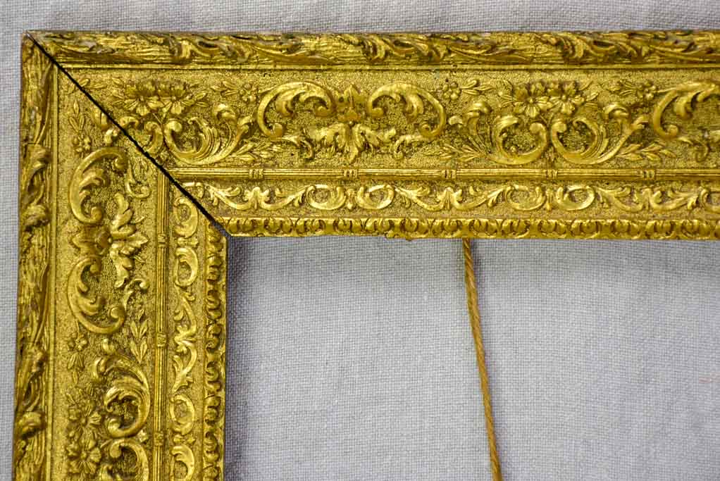 Pair of late 19th Century French portrait frames 21¼" x 25¼"