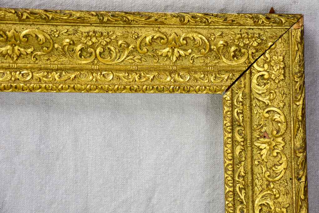 Pair of late 19th Century French portrait frames 21¼" x 25¼"