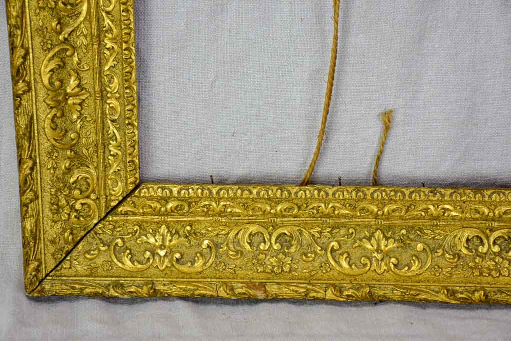 Pair of late 19th Century French portrait frames 21¼" x 25¼"