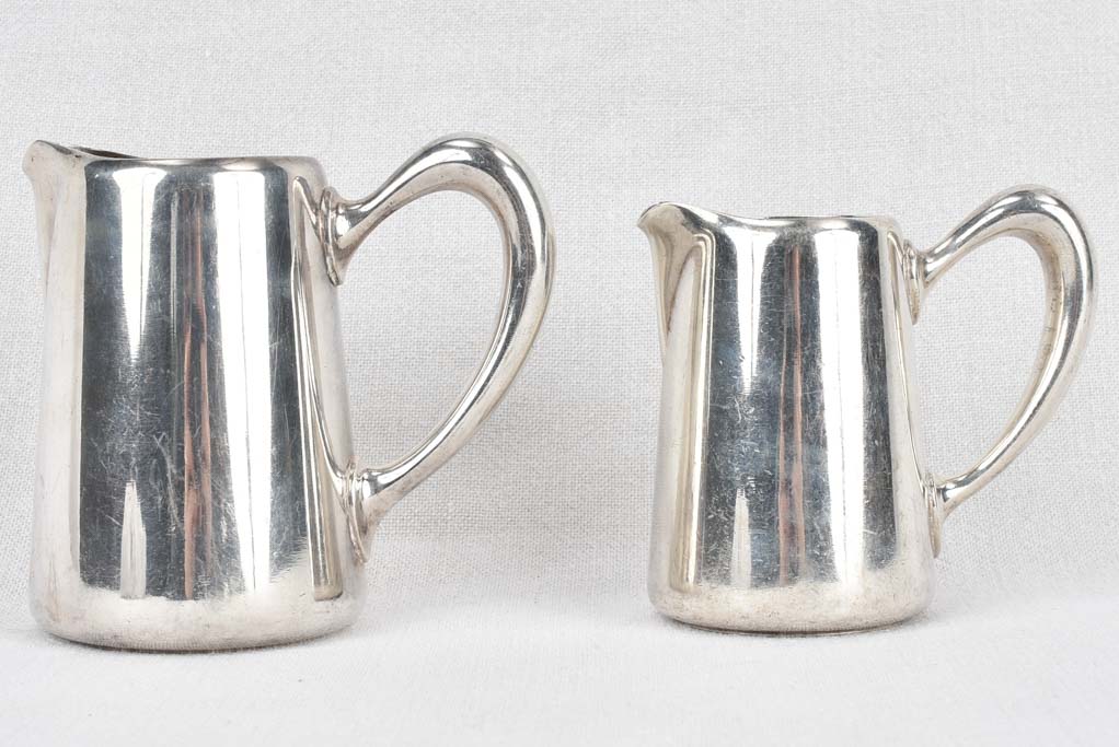 Timeless Christofle Silver Milk Jugs