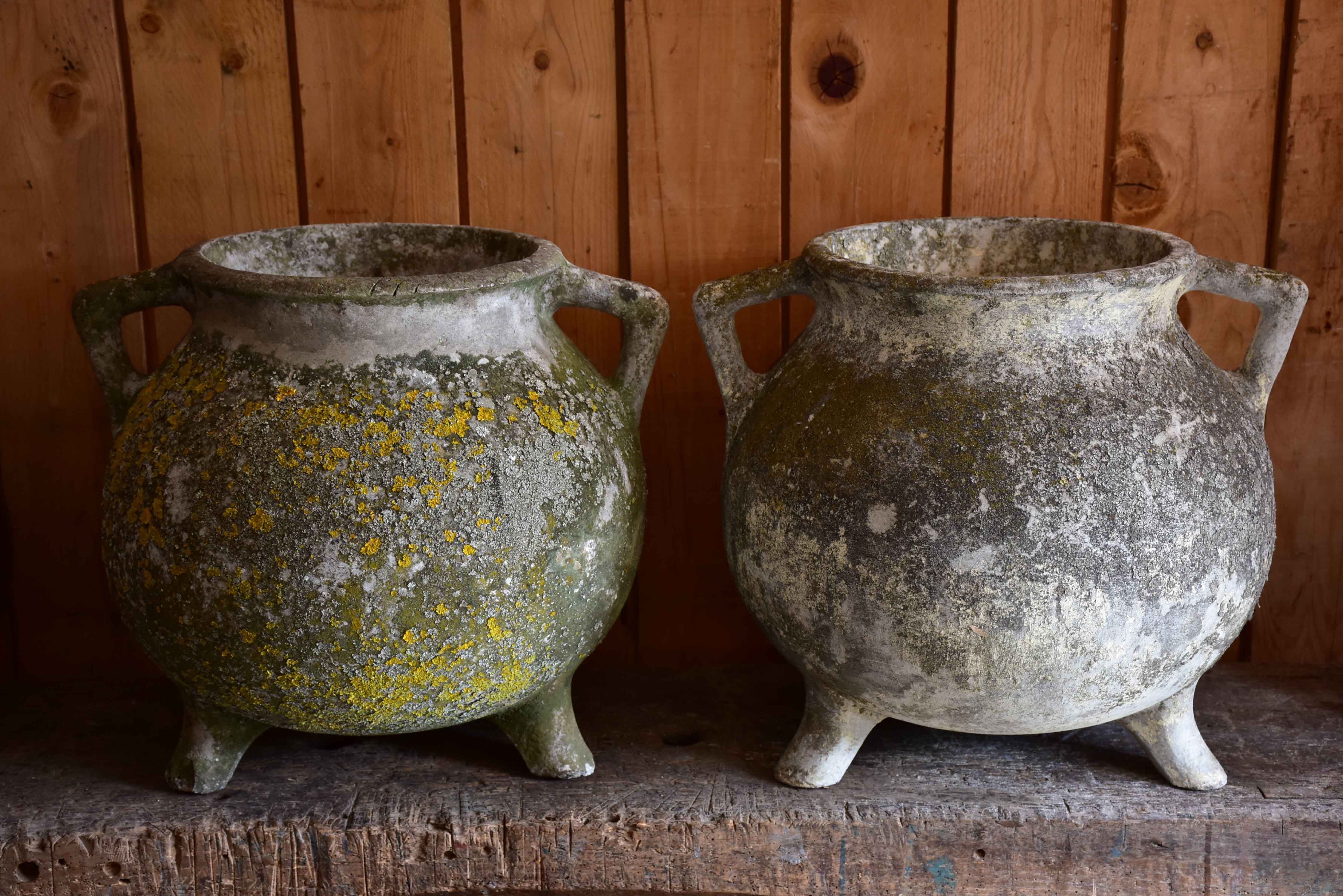 Pair of vintage French planters