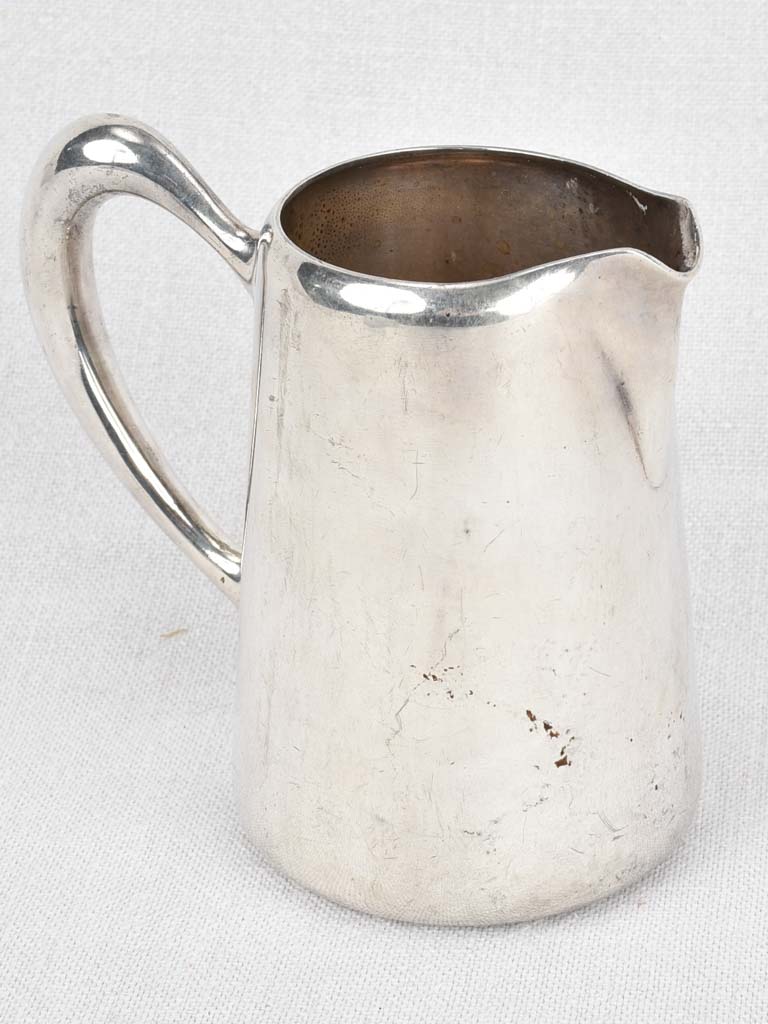 1930s Vintage Silver Milk Jugs