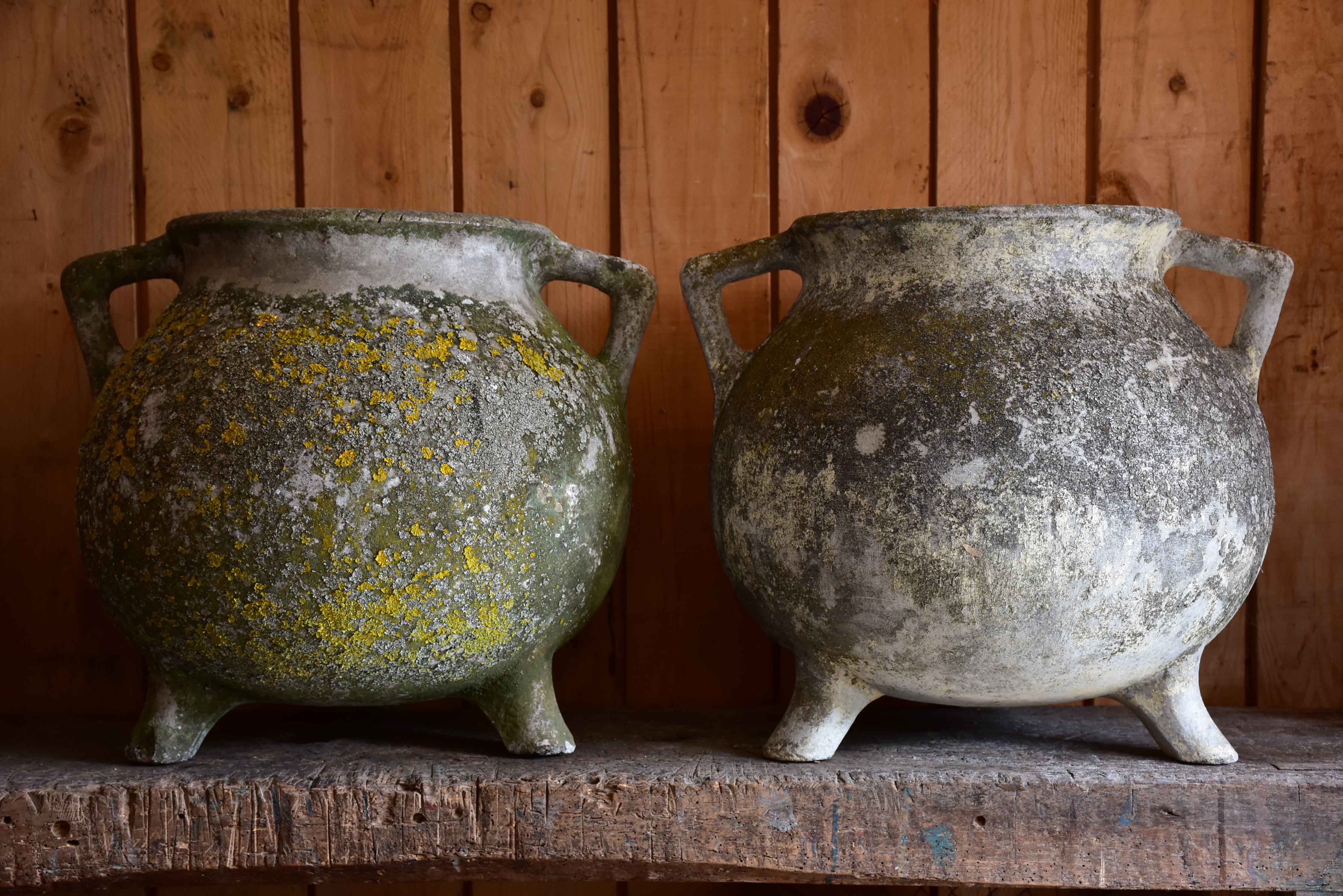 Pair of vintage French planters