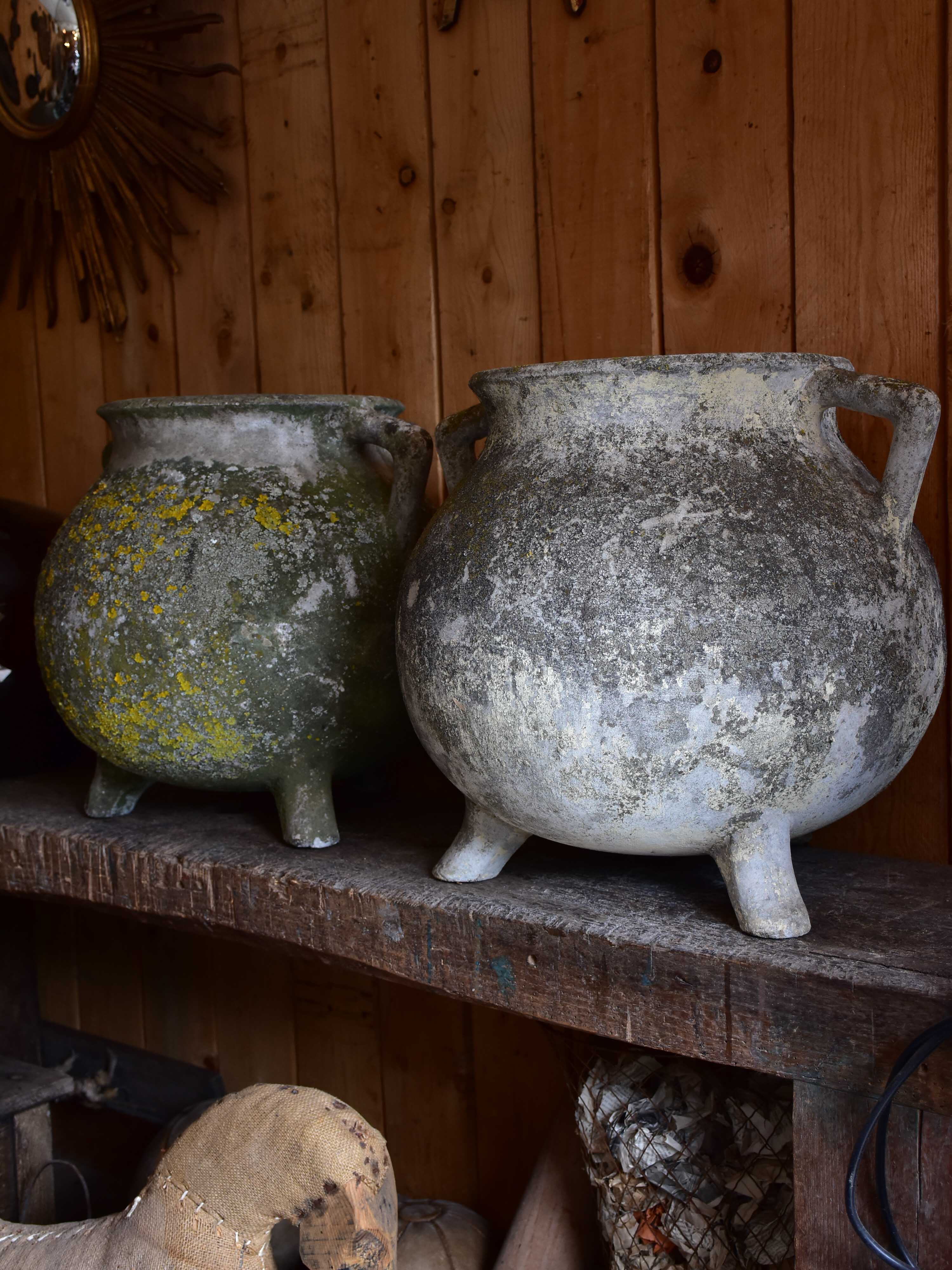 Pair of vintage French planters