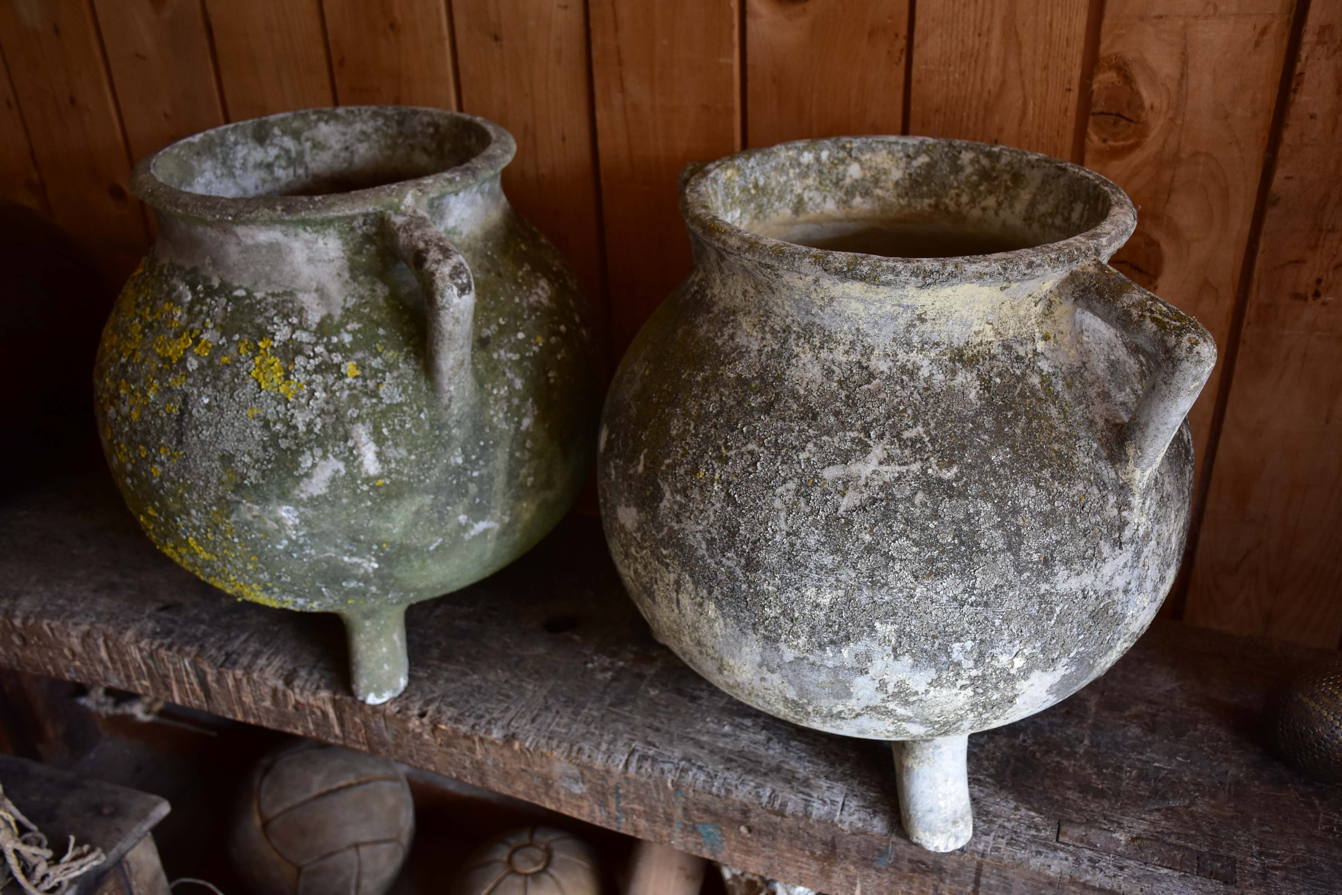 Pair of vintage French planters