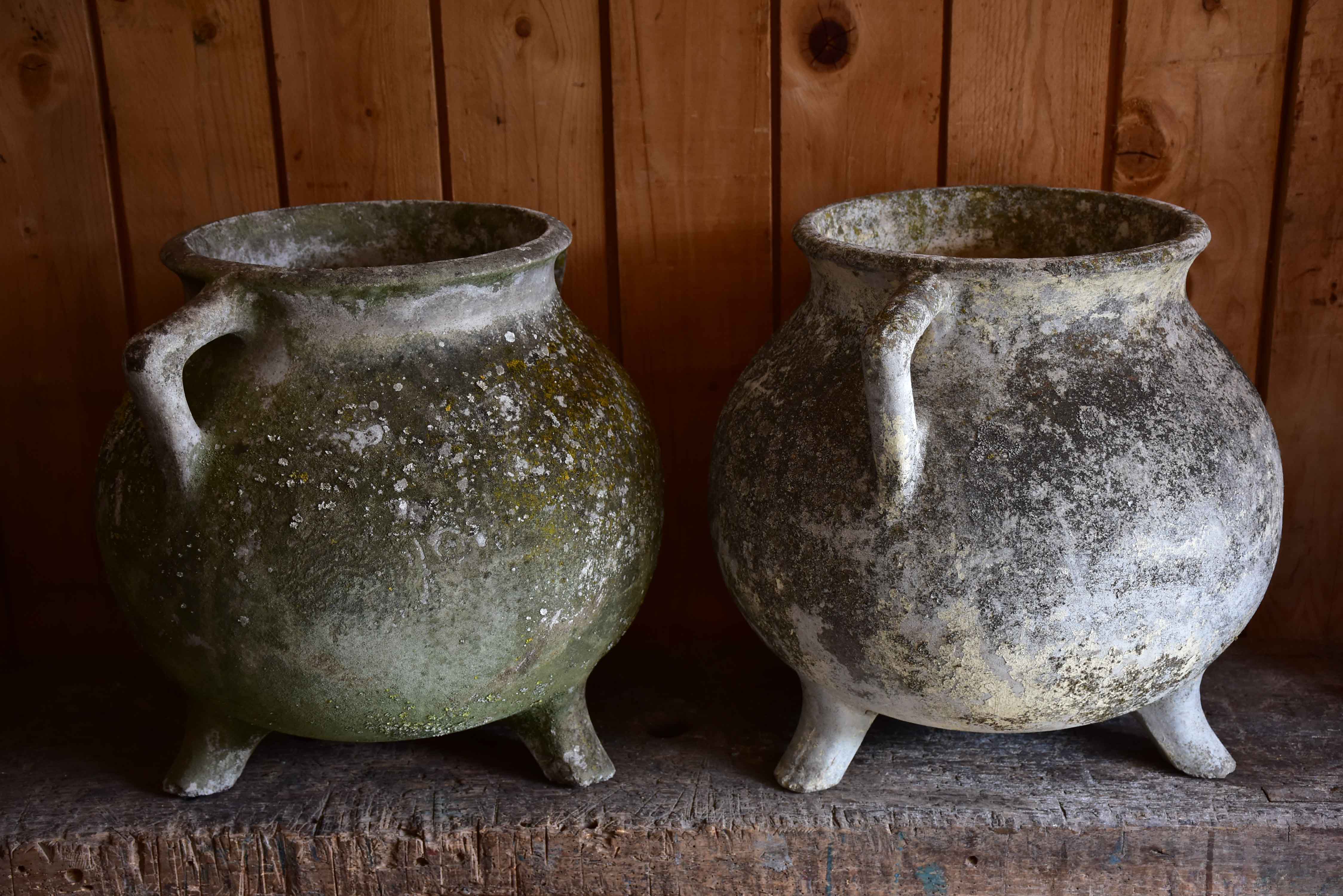 Pair of vintage French planters