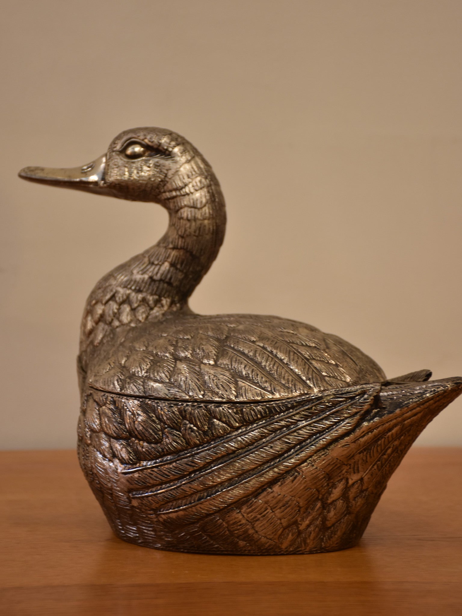 Ice bucket (Mauro Manetti) Italian, duck, 1970s