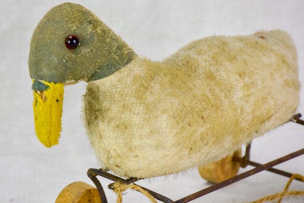 1930's French pull toy - duck