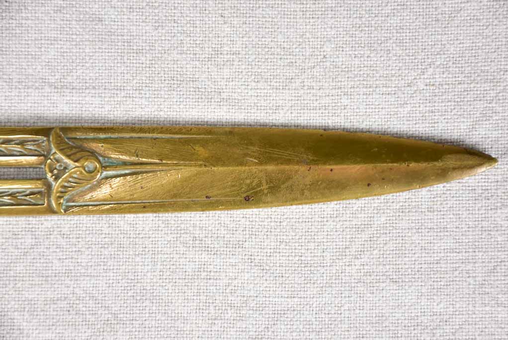 Antique Bronze Decorative Letter Opener