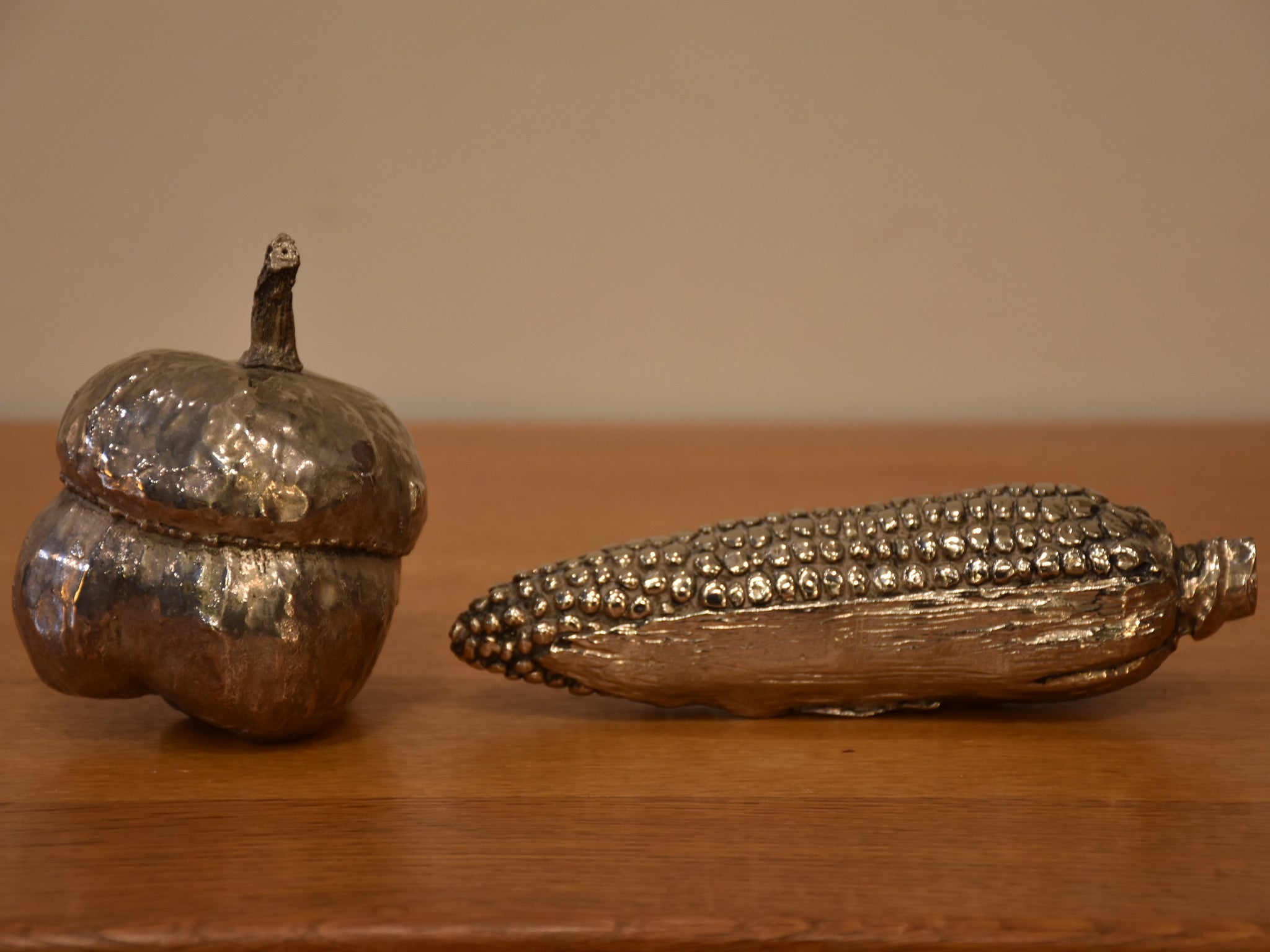 1970’s Italian silver capsicum and sweet corn