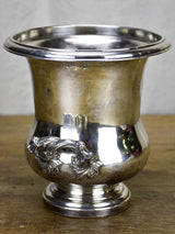 Antique French champagne bucket - silver plate