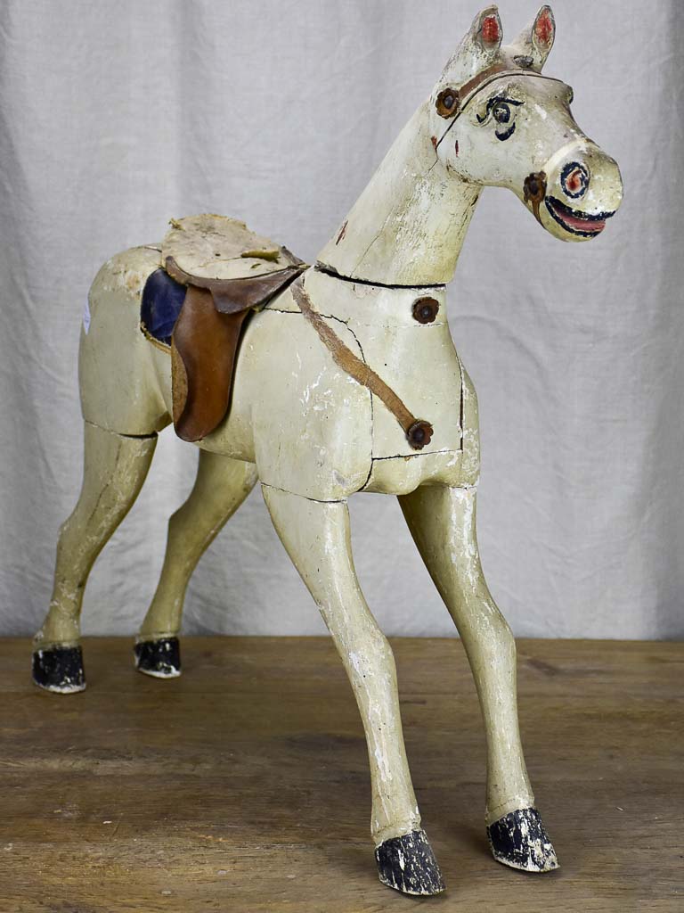 Antique French toy horse