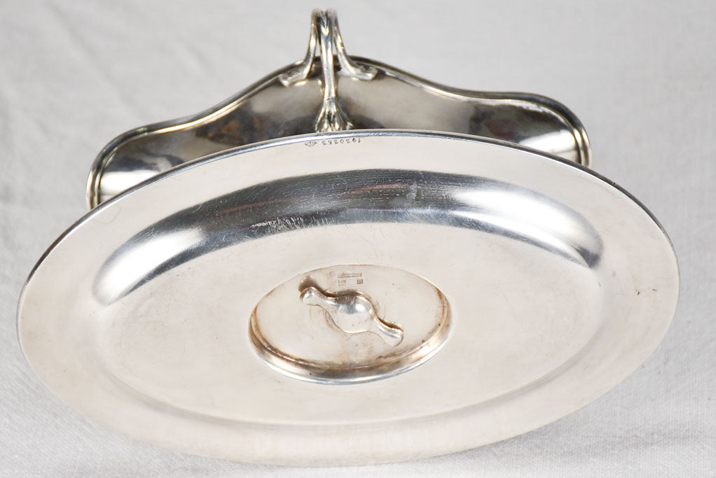 Hallmarked 19th-century sauce boat