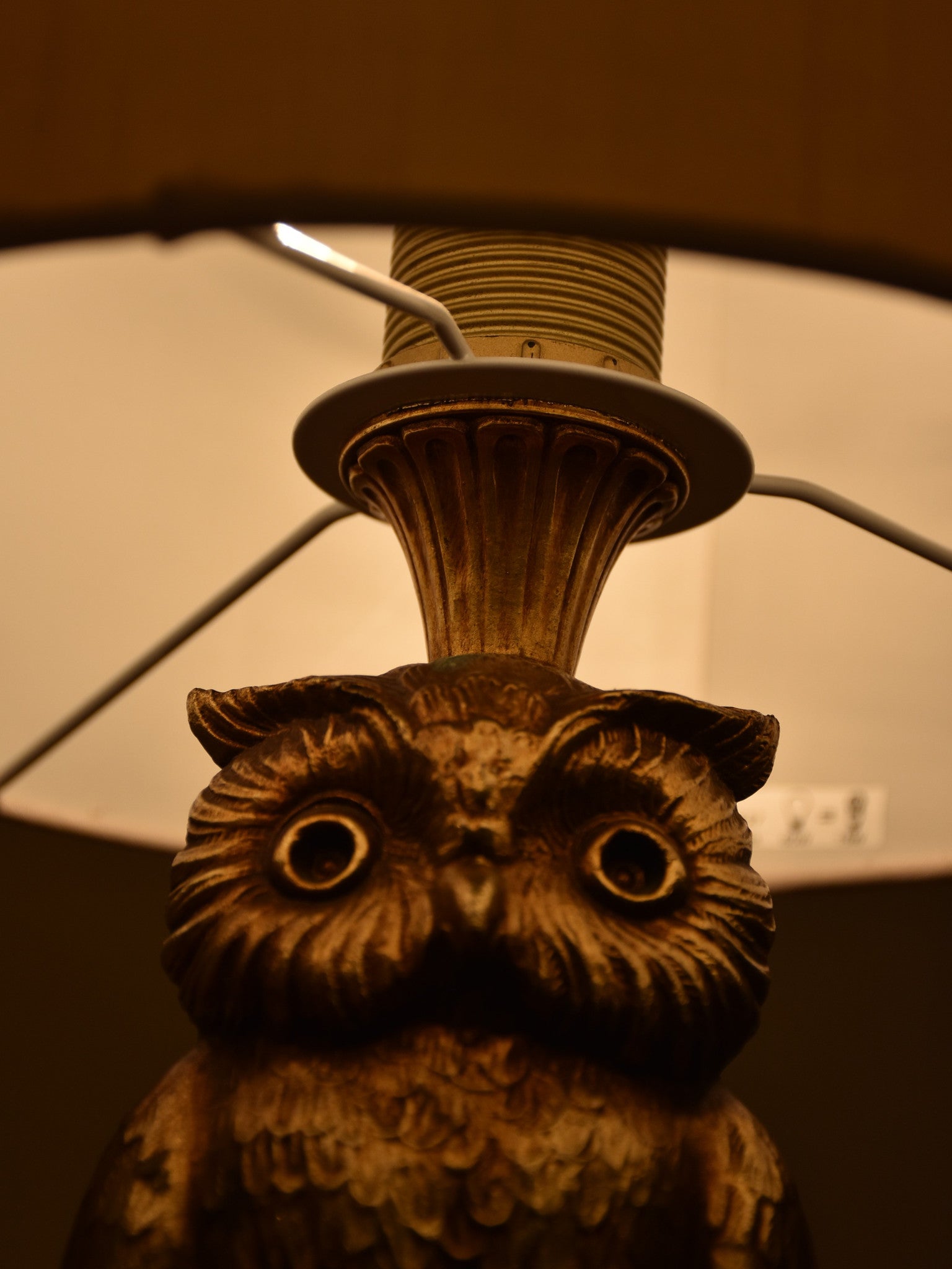 Loevsky & Loevsky owl lamp - circa 1970’s