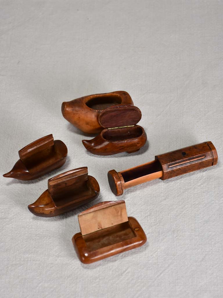 Early nineteenth-century rare tobacco cases