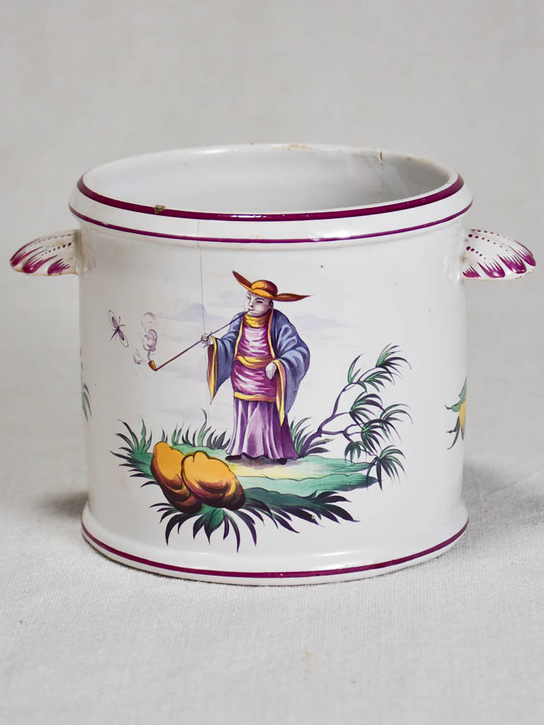 Chinoserie design nineteenth-century wine cooler