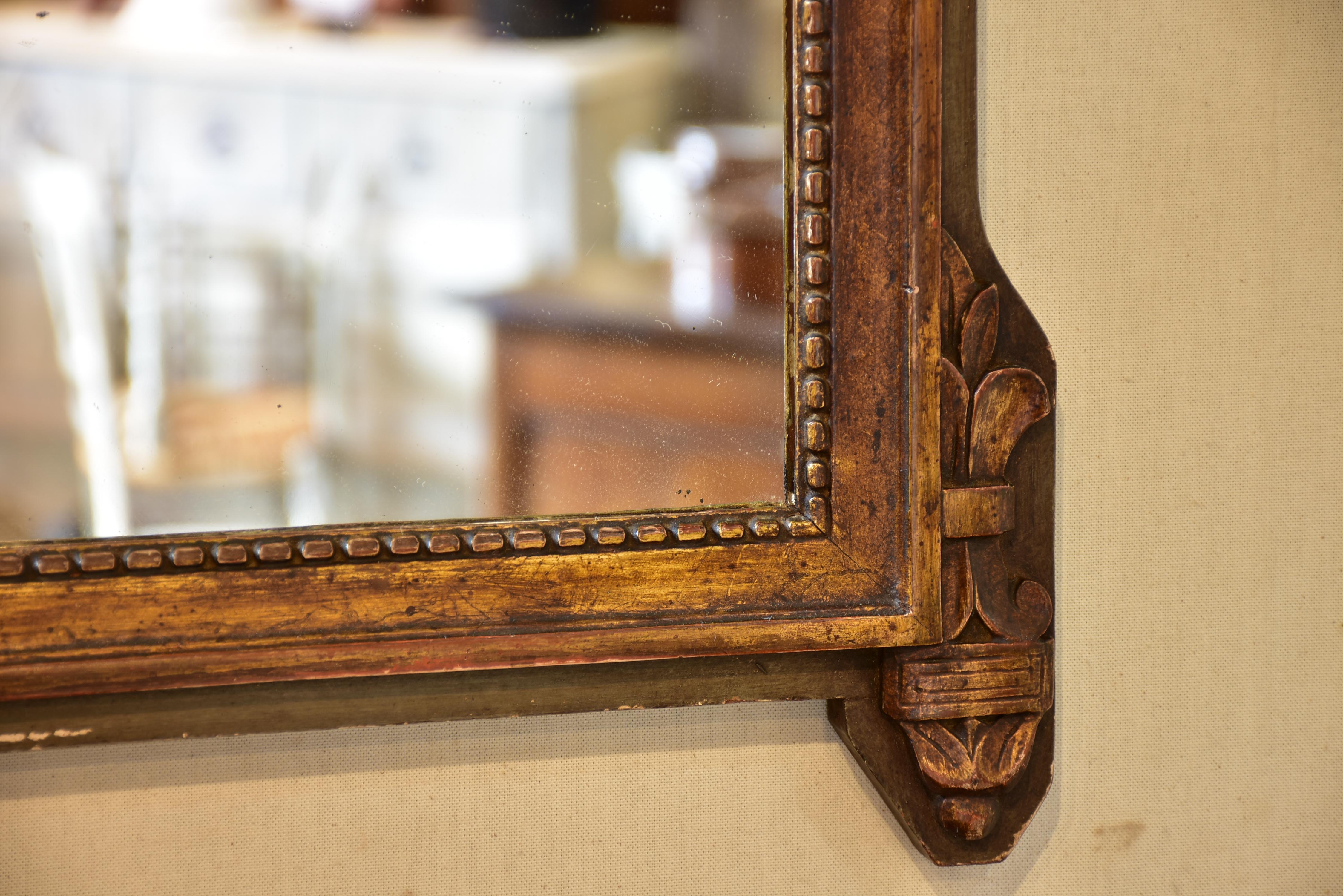 19th century carved Directoire mirror