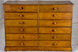 Set of small antique French drawers