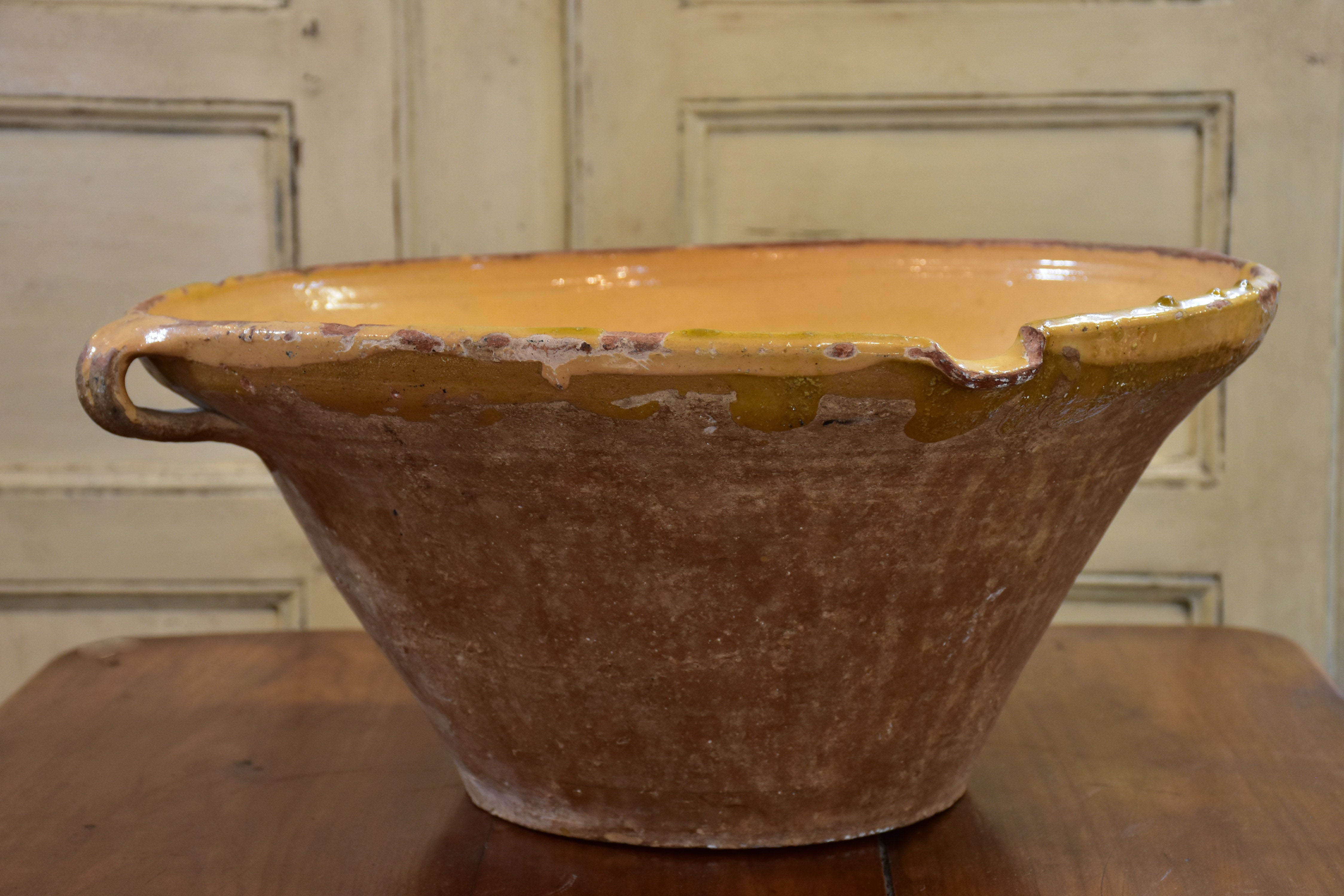 19th century French preserving bowl for fruit confit