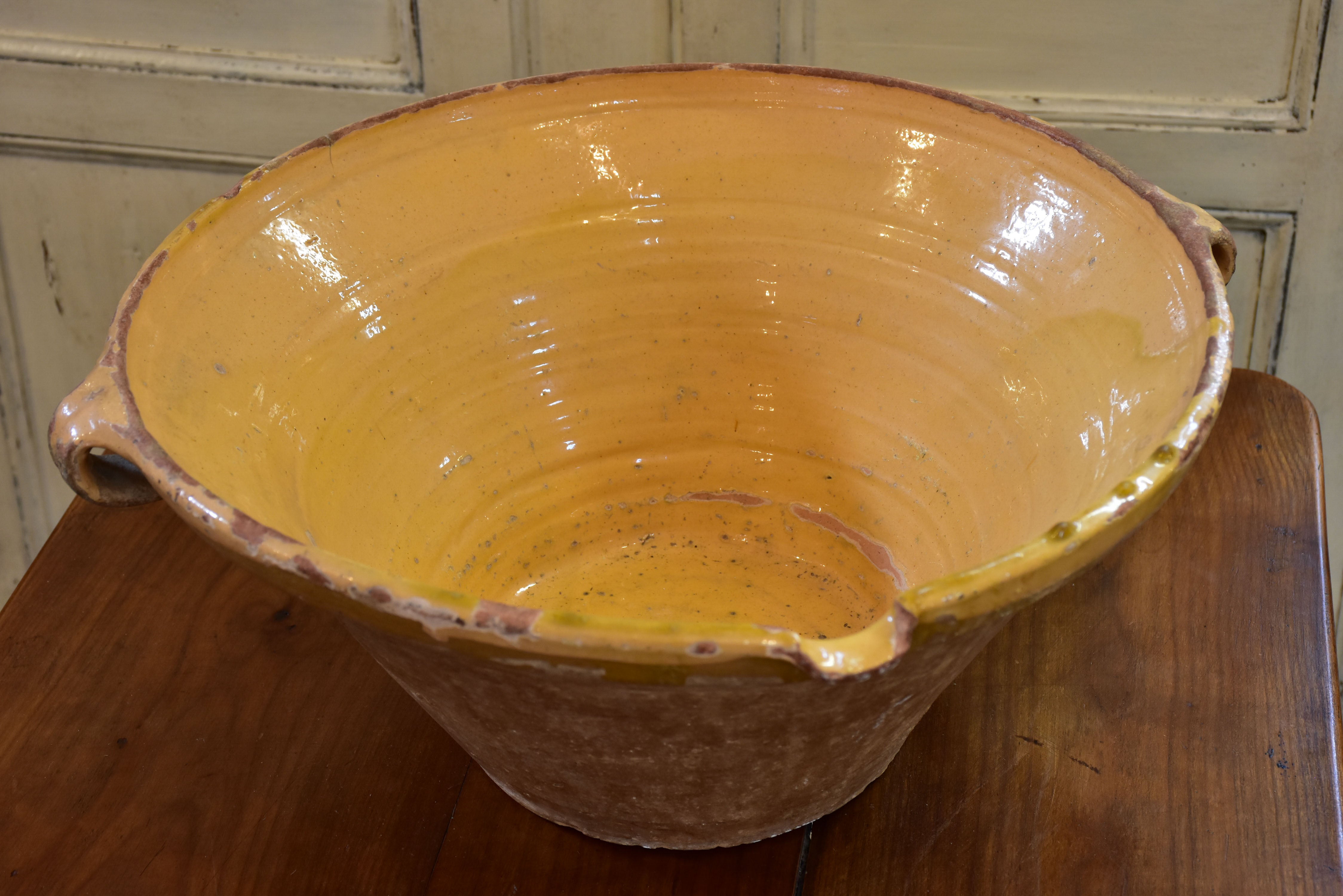 19th century French preserving bowl for fruit confit